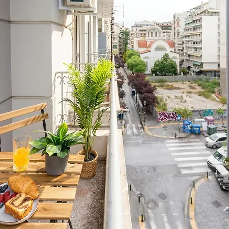 Appartement Refined Urban Stay,heart Of The Thessalonique